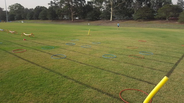 Monster tag with hoops