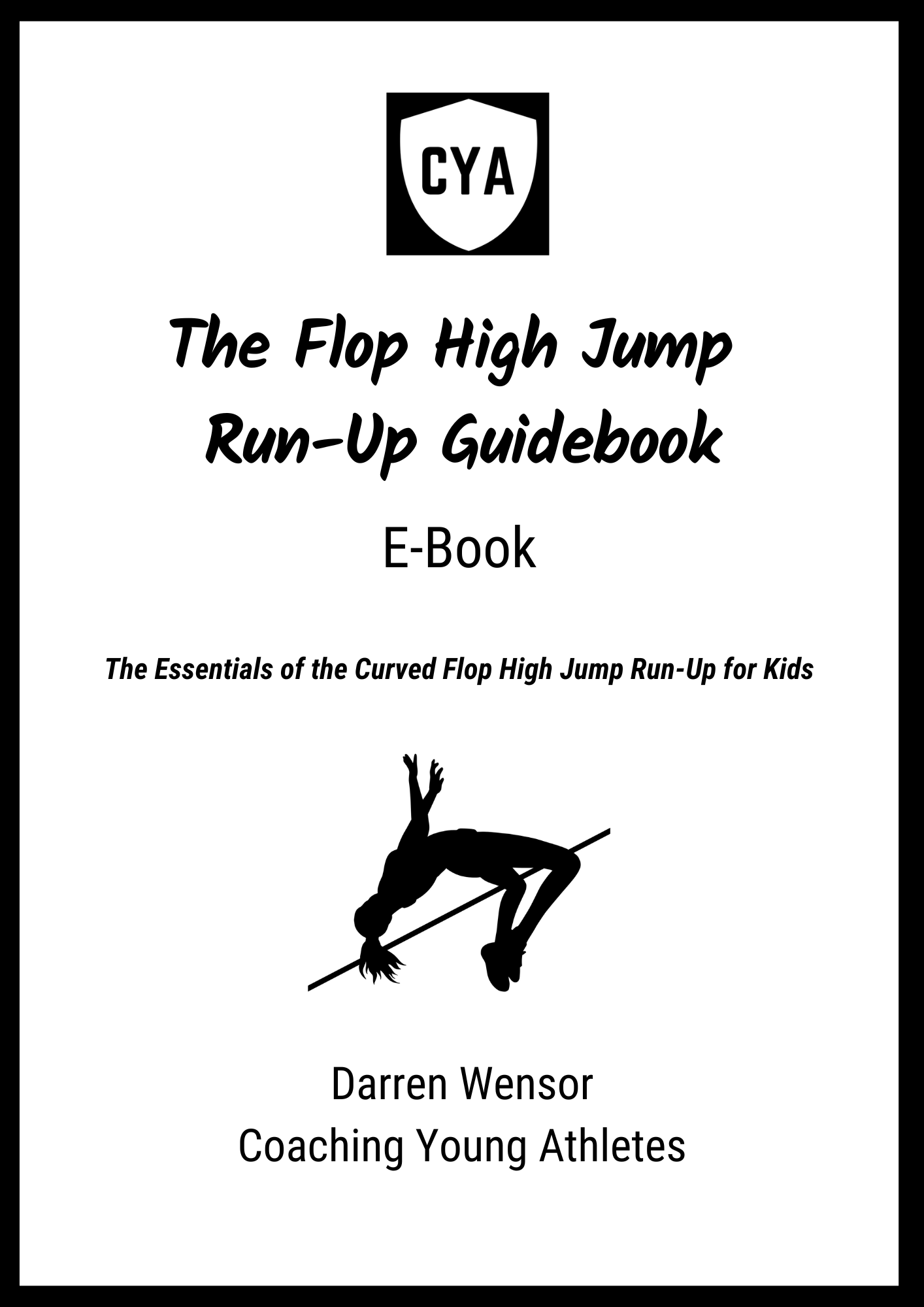 High Jump Coaching Young Athletes